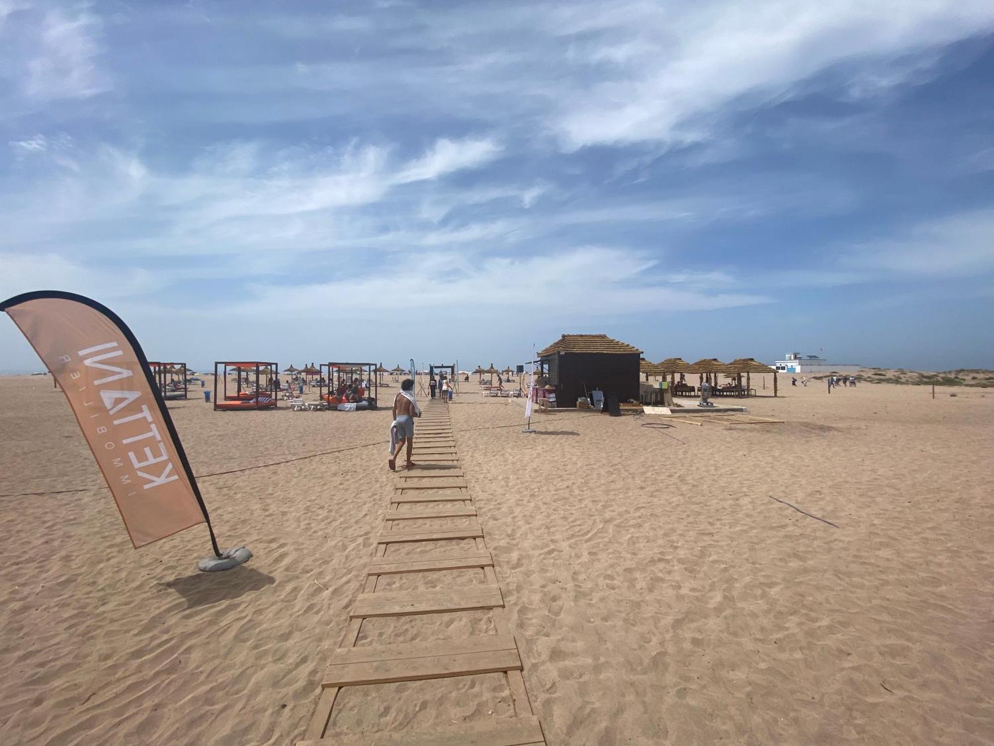 Casa Bay Beach Retreat Sidi Rahal  Kültér fotó